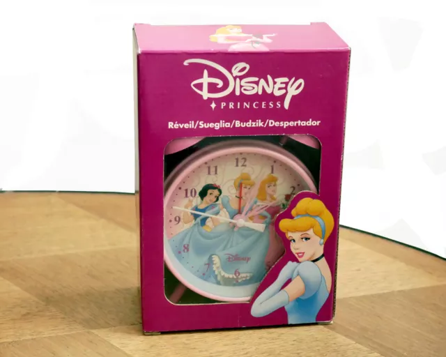 Réveil vintage Princesses Disney , neuf dans sa boite, rose, blanche-neige... 2