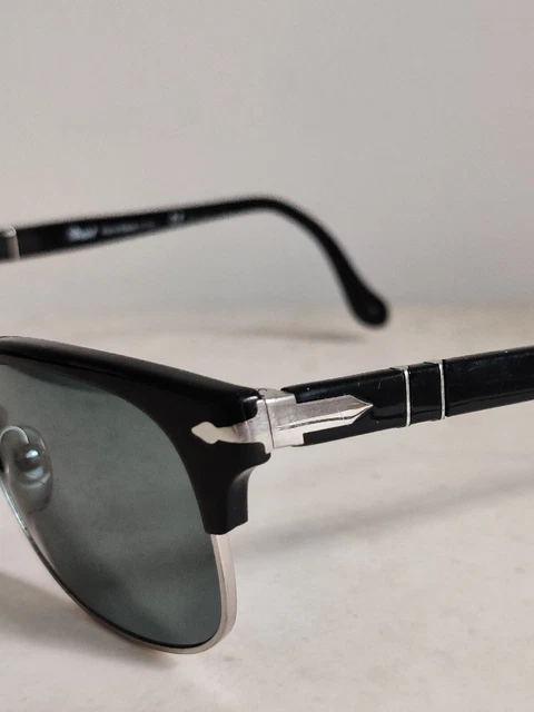 Persol Sunglasses PO 3034 W/Case Squared Pre-owned