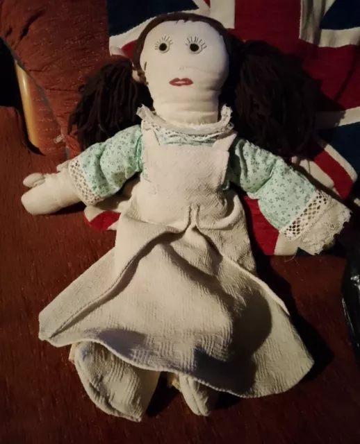 Vintage Handmade Rag Doll