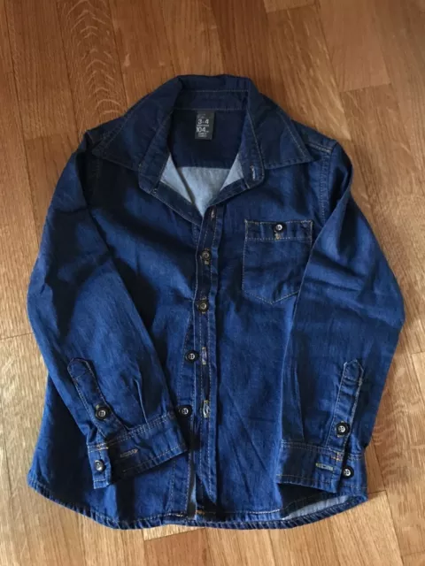 Camicia jeans zara hotsell