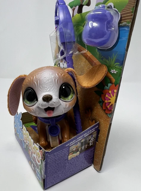 FurReal Peealots Lil' Wags Beagle Interactive Pet Toy, Walkable Dog & Leash NEW