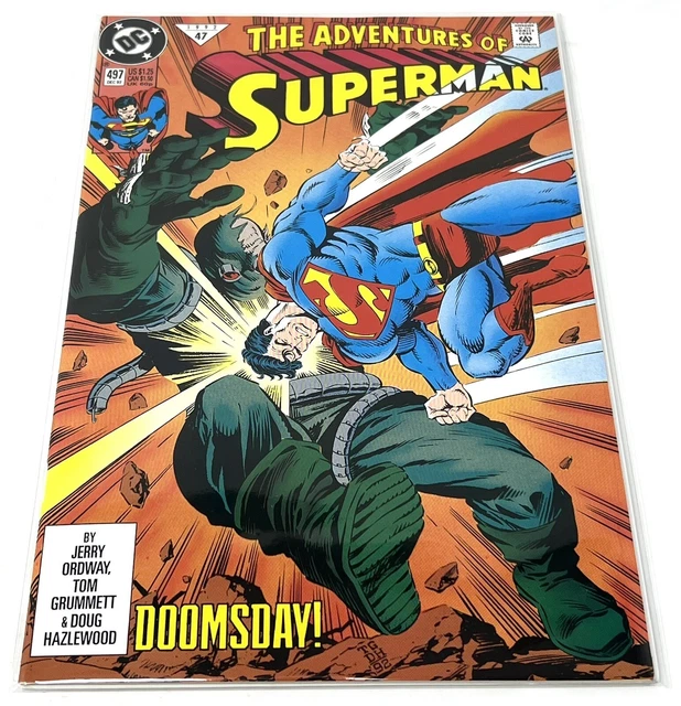 The Adventures Of Superman 497 Doomsday! December 1992 DC Comics