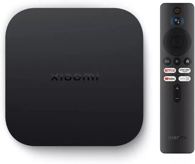 Xiaomi TV BOX S 2nd Gen UHD 4K Passerelle Multimédia Streaming Ip Tv Android Tv