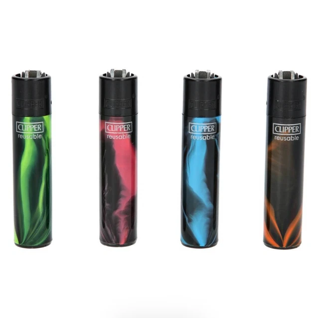 LOT 4 BRIQUETS Clipper Classic rechargeable pierre remplaçable REGGAE LIFE RASTA EUR 9,99 - FR