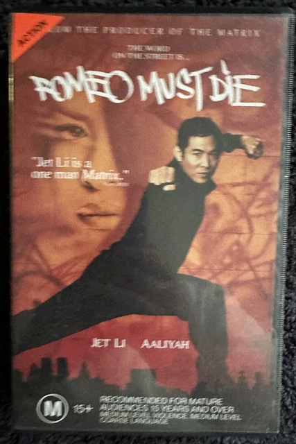 ROMEO MUST DIE 2000 Vhs Jet Li Aaliyah PicClick AU