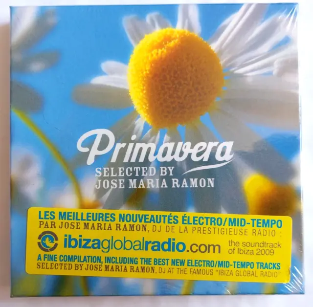 NEW CD NEUF ▬ JOSE MARIA RAMON presents PRIMAVERA (BEST OF ELECTRO MID-TEMPO)