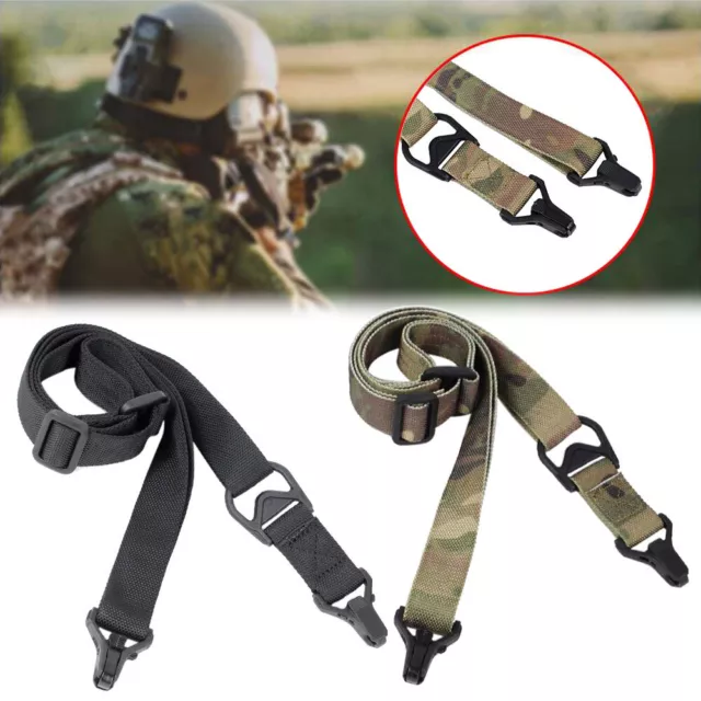 MS3 Style Multicam Airsoft Sling Gun Strap 1 / 2 Point One Two CP Tactical Rifle