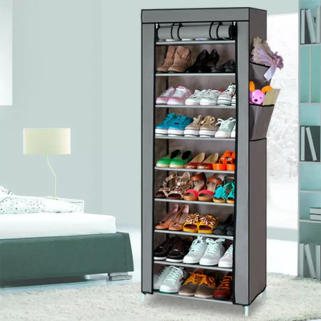 TIER SHOE RACK STORAGE ORGANISER STAND SHELF PAIRS SHOE TRAINERS Cube DIY UK £21.99 - PicClick UK Tier Shoe Rack Storage Organiser Stand Shelf Pairs Shoe Trainers Cube Diy Uk £21.99 - Picclick Uk
