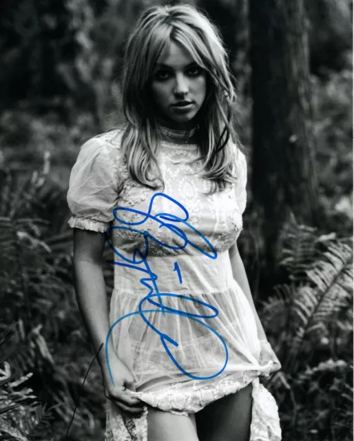 Britney Spears 8x10 Signed Photo Guaranteed Authentic COA