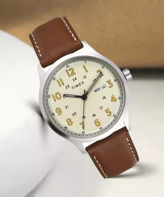 Timex Easy Reader Cream Men's Watch - TW2P75800