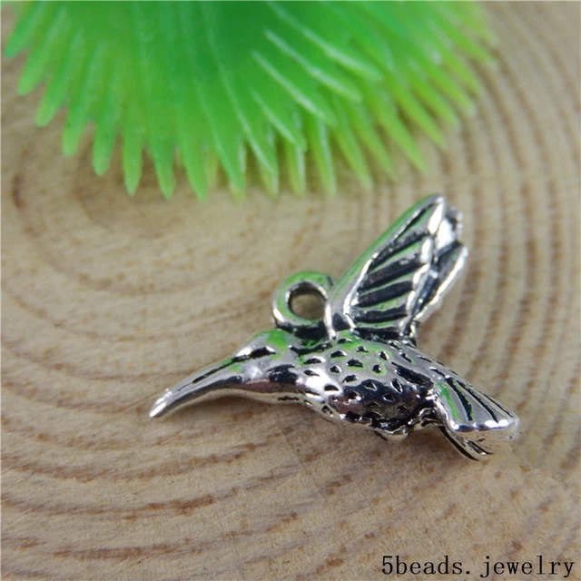 36 Stück Antike Bronze Legierungs Hummer Vogel Anhänger Charme crafts 50786