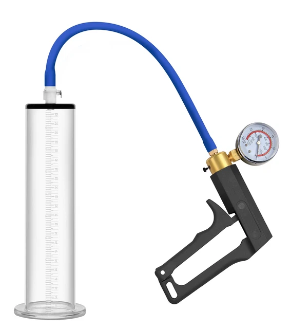 You2Toys Automatic Penispumpe  Vakuum Trainer, Transparent/schwarz,  Wiederwendbar Membranpumpe 12v Luft