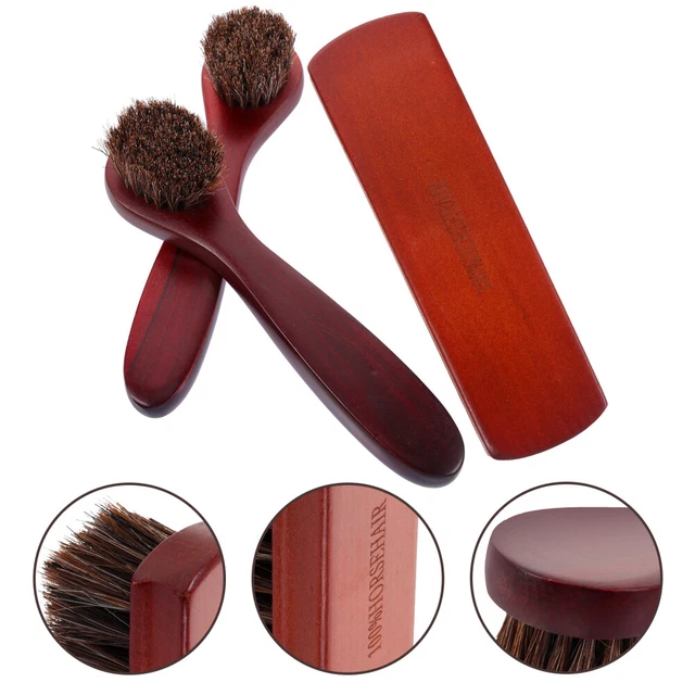 3pcs Home Boot Cleaner Care Brush Shoe Brushes For Cleaning