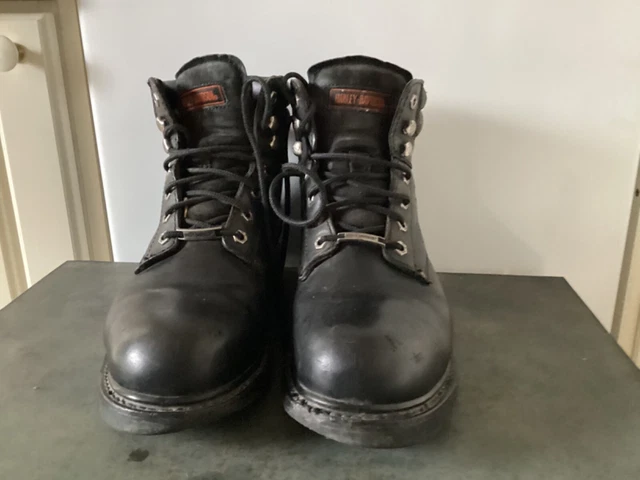Bottes De Moto Route A-Pro - Cuir Et Textile - Renforcées - Noires - Neuves En Boîte