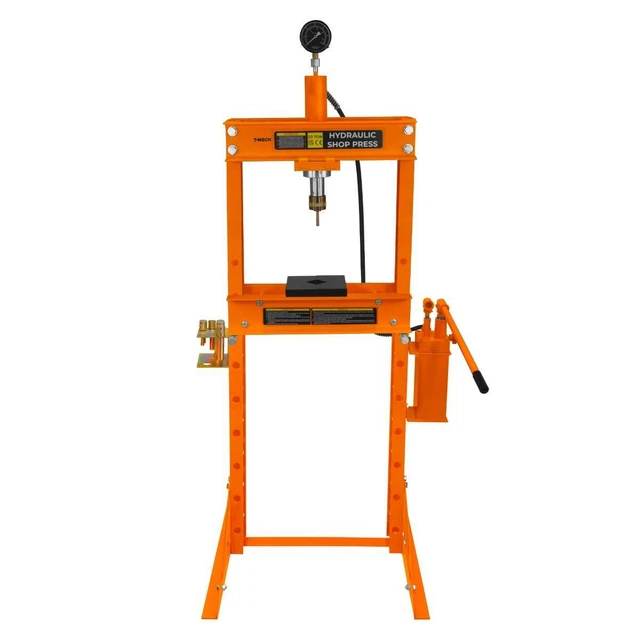 Pressa idraulica negozio 20 tonnellate misuratore di pressione montaggio panca garage officina