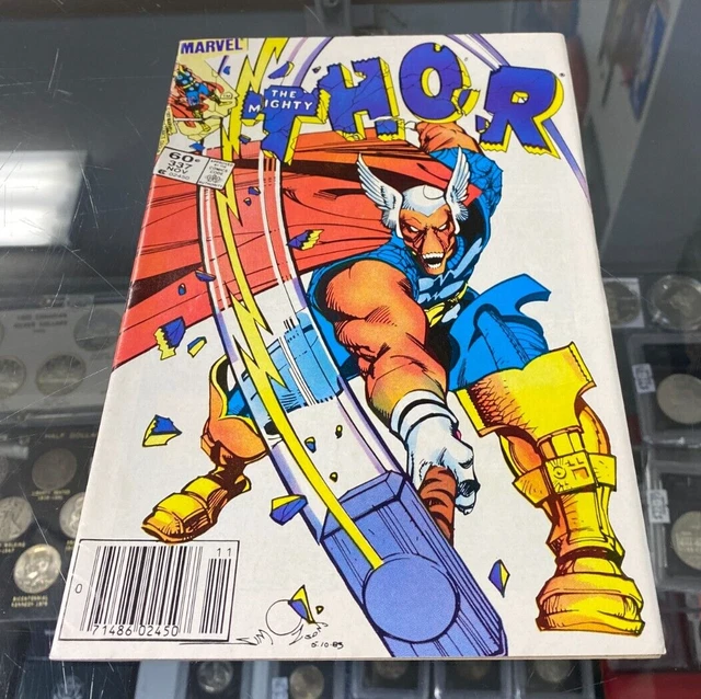 The Mighty Thor # 337 Nov 1st Beta Ray Bill Signed by Walt SIMONSON 1st page