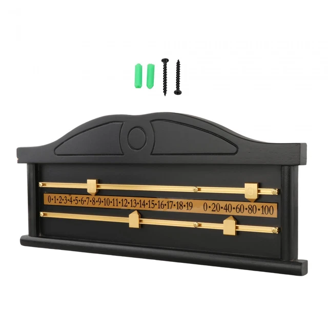 WOOD SHUFFLEBOARD SCOREBOARD Score Keeper Counters Device Density Board WOOD SHUFFLEBOARD SCOREBOARD Score Keeper Counters Device Density Board