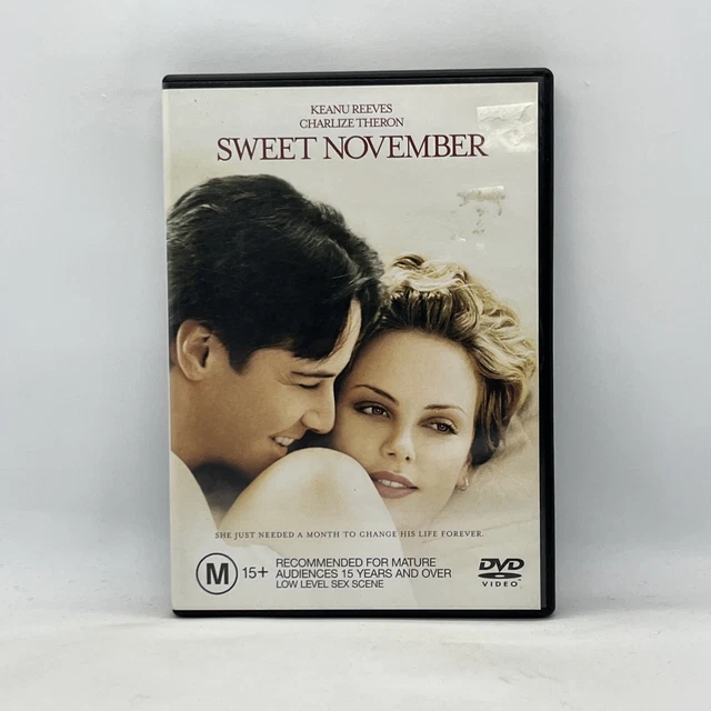 Sweet November Keanu Reeves Charlize Theron DVD Movie Film VGC Free Post R4 PAL