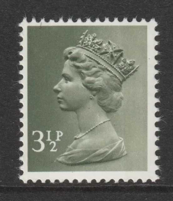 GB 1971 Machin Definitive 3 1/2p olive-grey SG X858 MNH 2B