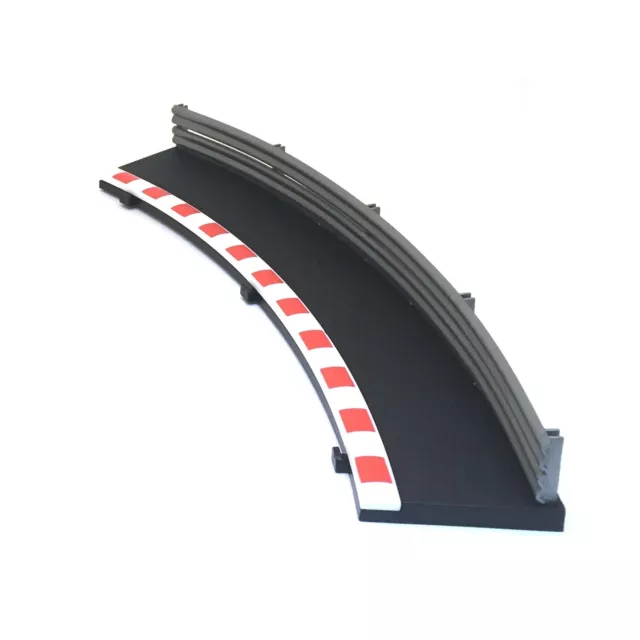 Scalextric Sport Radius 2 Curve Outer Borders 45° & Barriers x4 Unboxed C8228