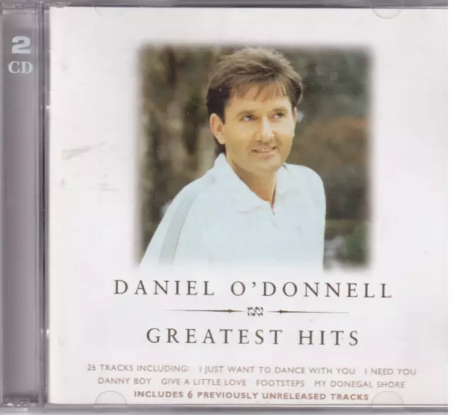 Daniel O'donnell 2 Cd Set - Greatest Hits - Great Gift Idea - Also Have Book