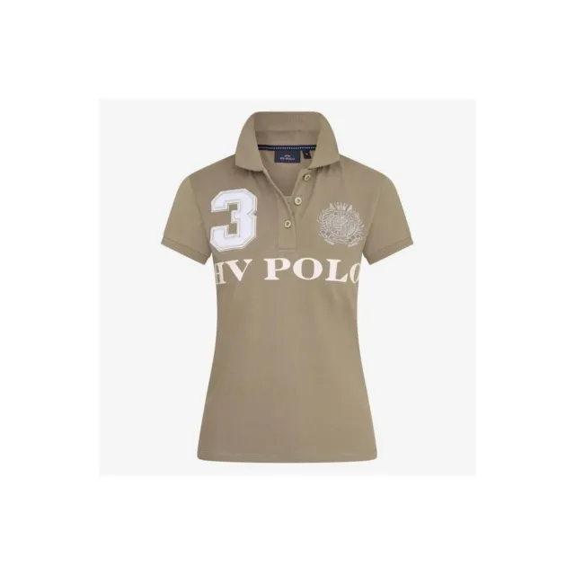 Damen Poloshirt T-Shirt Favouritas Gold HV Polo oil green olive dunkelgrün braun