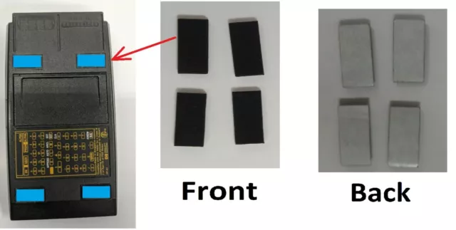 New Rubber Feet for HP-41C, HP41-CV, HP41-CX and HP71B & HP 82104 Card Reader