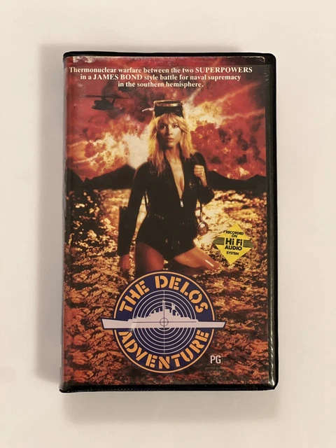THE DELOS ADVENTURE (1987) VHS Video Tape - New & Sealed PAL Seven Keys ...