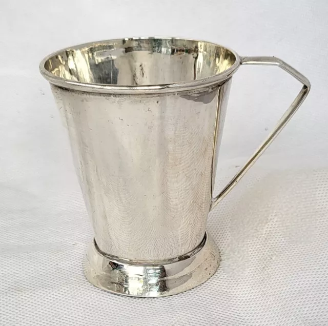 Sterling Silver Cup / Tankard ~ Hallmarked Birmingham 1946 ~ 7.5cm ~ 62.7g