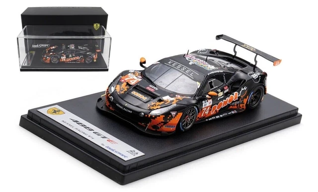 LOOKSMART LSLM165 Scale 1/43 | FERRARI 488 GTE EVO 3.9L TURBO V8 TEAM KESSEL RACING N 57 24h LE