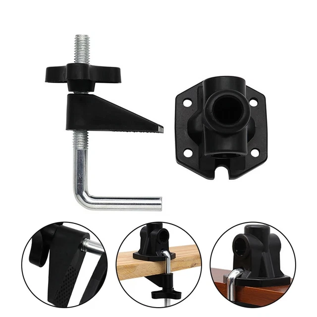 Pince De Rechange Pour Lampe à Bras Oscillant (acier Inox, Noir, 10x7x4 Cm)