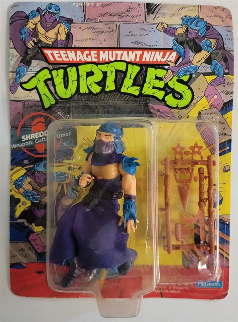 Vintage 1990 Playmates Teenage Mutant Ninja Turtles TMNT SHREDDER MOC PLAYMATES