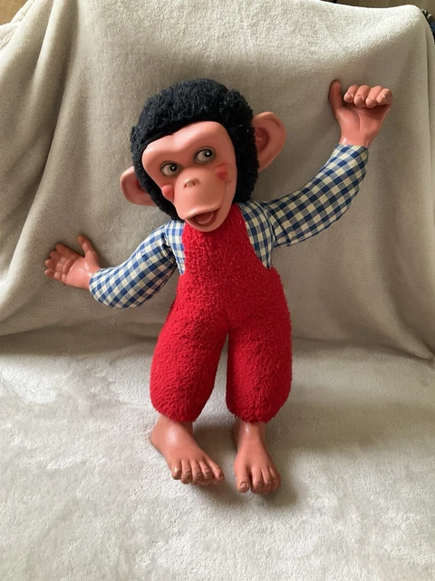 VINTAGE JACKO MONKEY Cuddly Toy Late 1970s Early 1980s