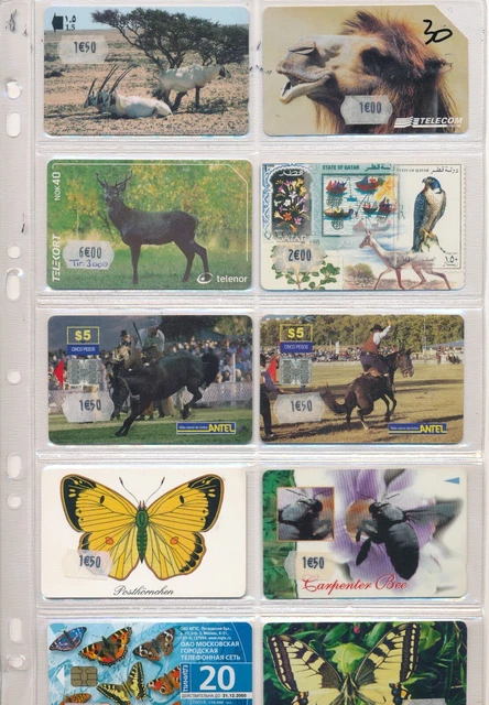 Lot 31 - Lot De 10 Télécartes France 50 Ou 120 U Dont Séries