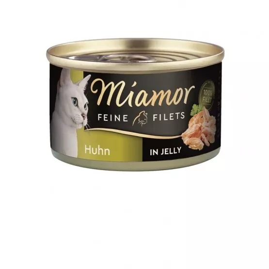 Lata Miamor Filetes Finos Pollo en Jalea 48 x 100 g (15,81€/kg)