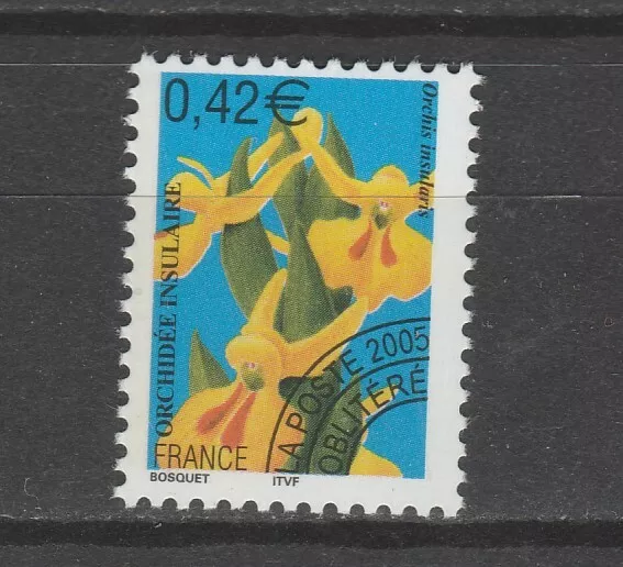 timbre France préoblitéré flore fleur orchidées  de 2005  n° 249  neuf  **