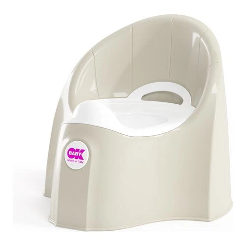Vasino anatomico PASHA con seduta rimovibile OkBaby Bianco