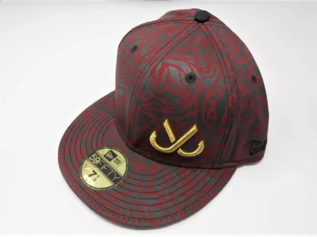 Rare! New Licensed JSLV Just Liv Animal Print New Era Fitted Hat Size 7 1/2 B169