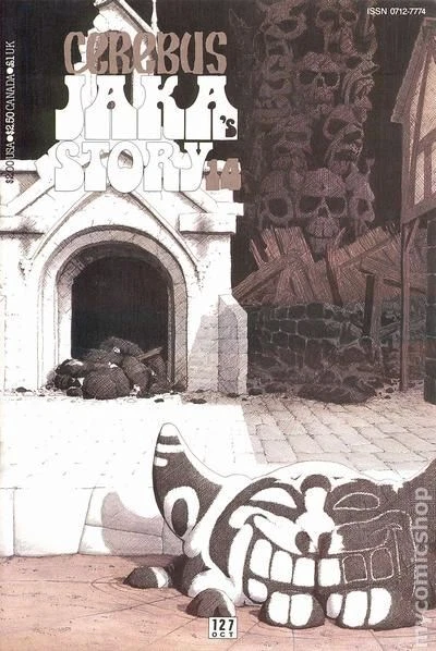 Cerebus #127 VG 1989 Stock Image Low Grade