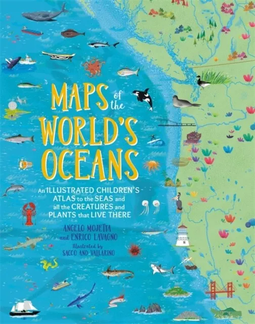 Enrico Lavagno - Maps of the World's Oceans   An Illustrated Child - I245z