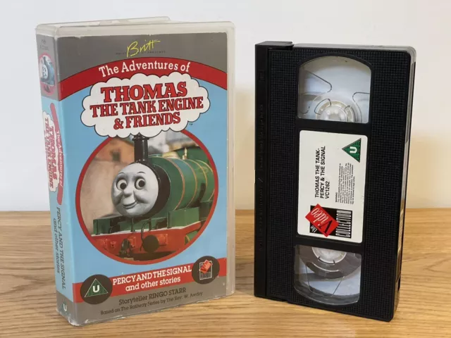 THOMAS THE TANK Engine & Friends Percy And The Signal Rare Pal Vhs ...