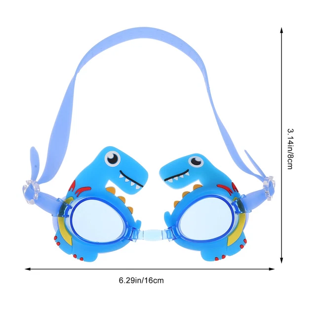 Anti Fog Swim Goggles for Kids - Cartoon Design, , Clear Lens 3