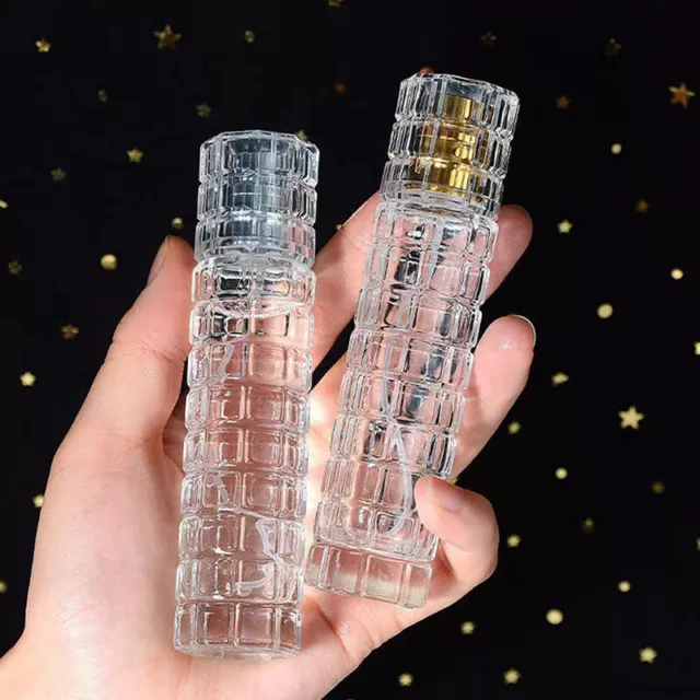 1Pc 30ml Glass Perfume Bottle Portable Refillable Travel Cosmetic Container