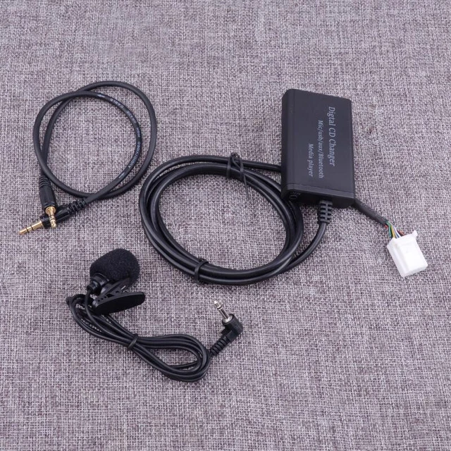 Bluetooth Audio Adapter USB AUX Music Adapter Cable Fit For Toyota Lexus Scion