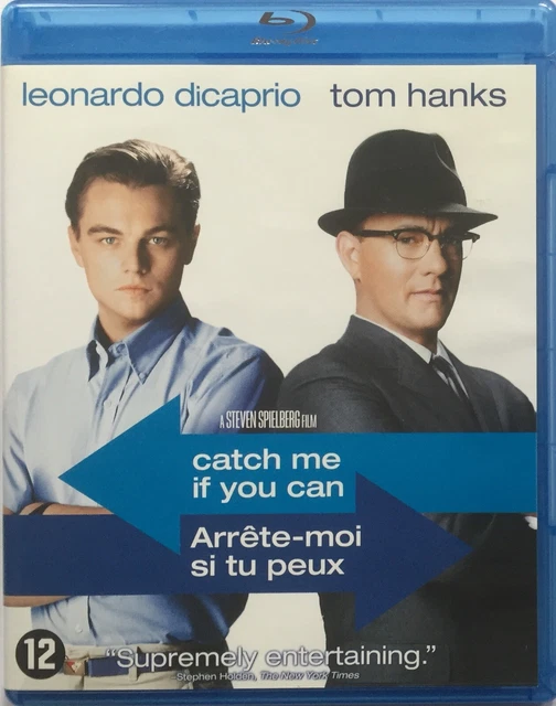 📀 BLU RAY - ARRÊTE MOI SI TU PEUX 🍿🎬 DiCAPRIO / TOM HANKS / SPIELBERG