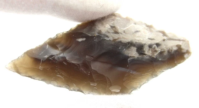 Ancient Rare Battle Hunting Stone Flint Arrowhead Spear Neolithic Bronze Age