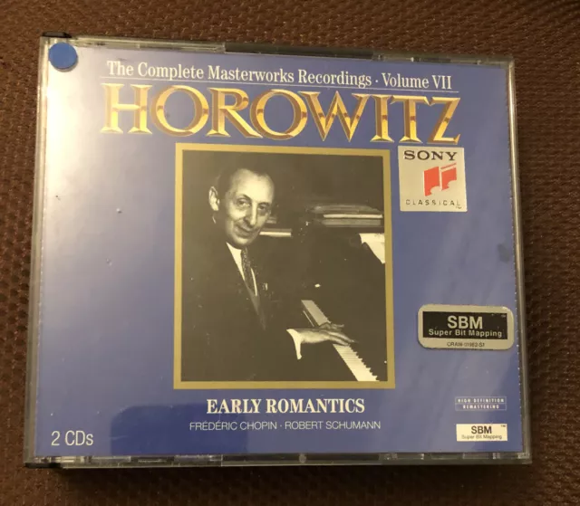 Early Romantics (CD, Jul-1994, 2 Discs, Sony Classical) Horowitz VII Complete