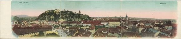Klapp Ak Graz Steiermark, Gesamtansicht - 3877001
