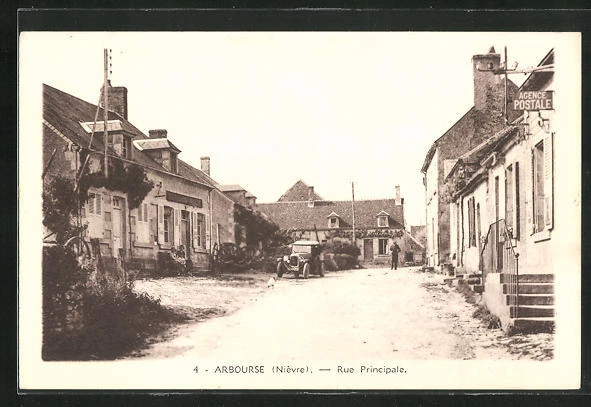 CPA Arbourse, Rue Principale, vue de la rue