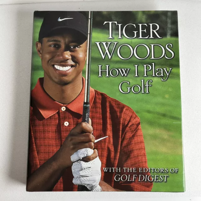 Tiger Woods How I Play Golf PGA Signed Autographed Book Inscribed